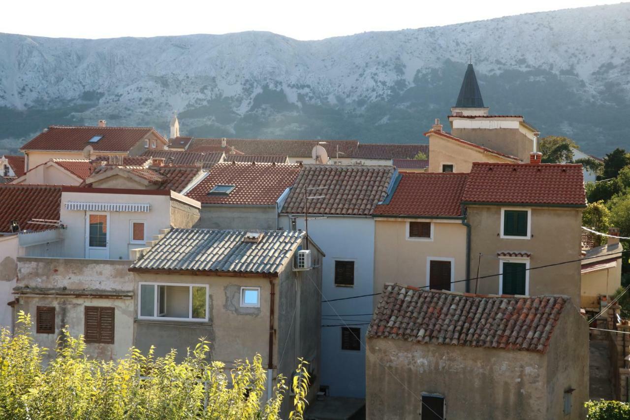 Studio Neven With Sea View Baška Exteriör bild